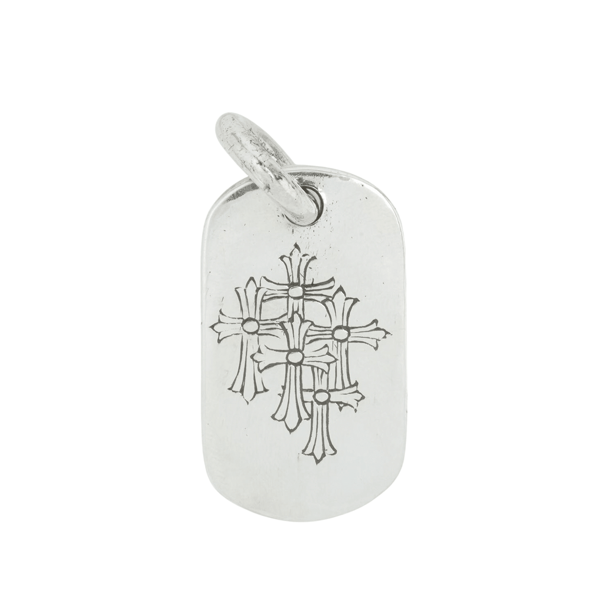 スモールセメタリー ドッグタグ SML CEMETERY DOG TAG【シルバーネックレストップ チャーム】