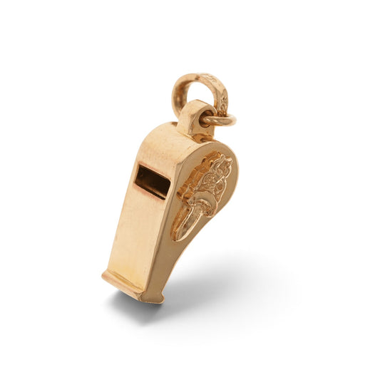 22Kタイニーホイッスル ダガー TNY WHISTLE DAGGER【ゴールドネックレストップ チャーム】