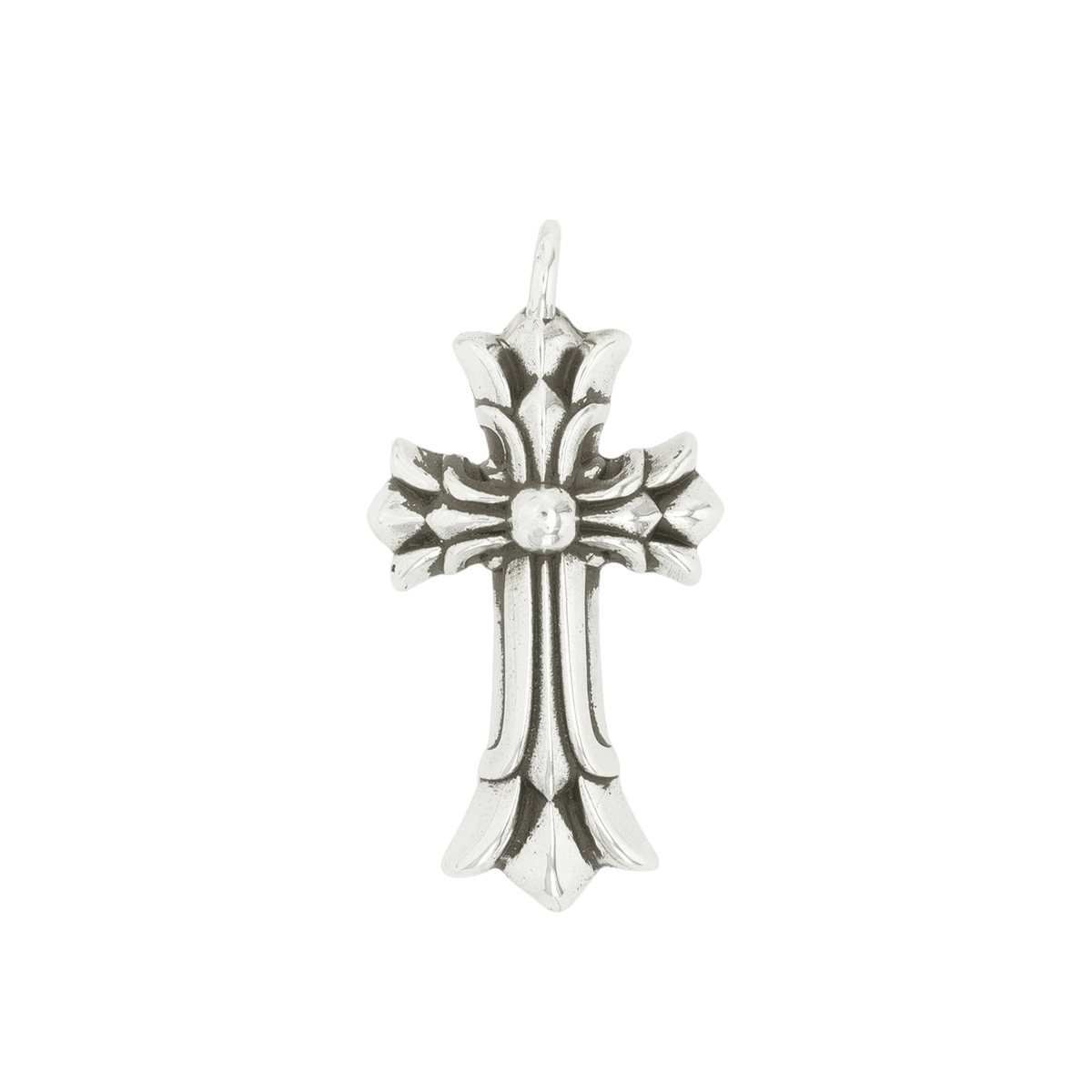ダブルCHクロス DOUBLE CH CROSS 【シルバーネックレストップ チャーム】