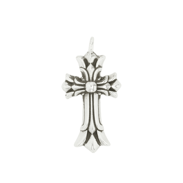 ダブルCHクロス DOUBLE CH CROSS 【シルバーネックレストップ チャーム】