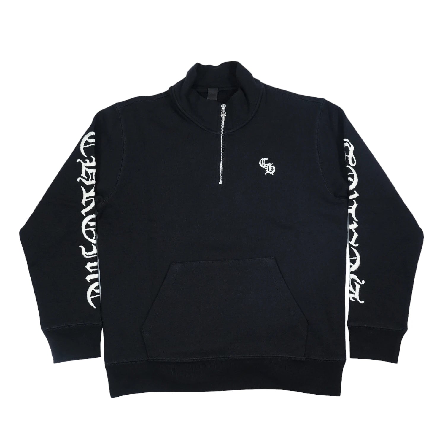 Y NOT SLO RIDE 1 2 ZIP 袖刺繍ハーフジップブルゾン　SIZE：S