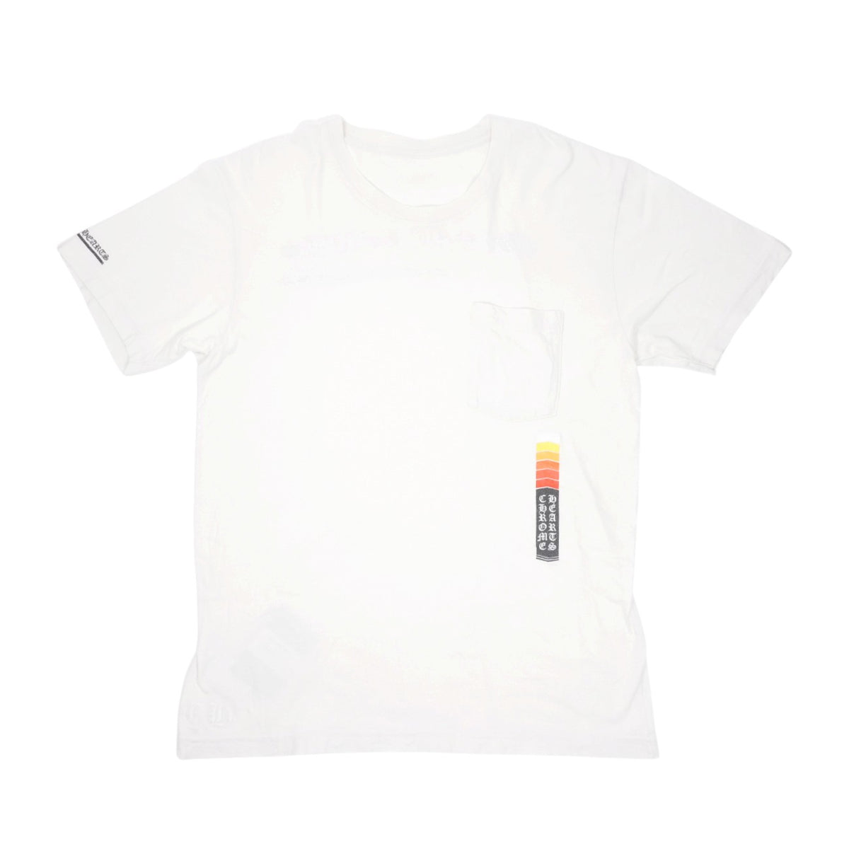 ロゴバックプリント 【Tシャツ】【ホワイト】 SIZE:L ※使用感あり