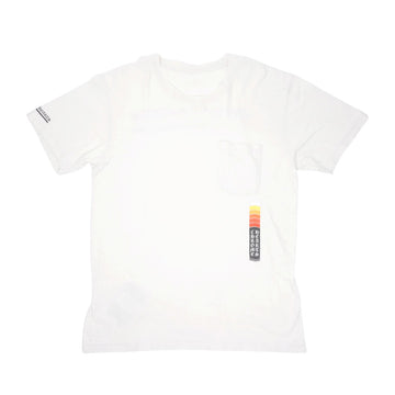 ロゴバックプリント 【Tシャツ】【ホワイト】 SIZE:L ※使用感あり