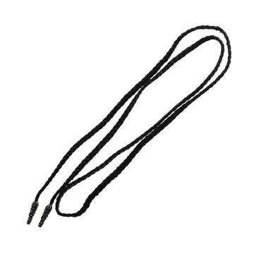 LEATHER BRAID スクロールレザーブレード シルバーネックレス