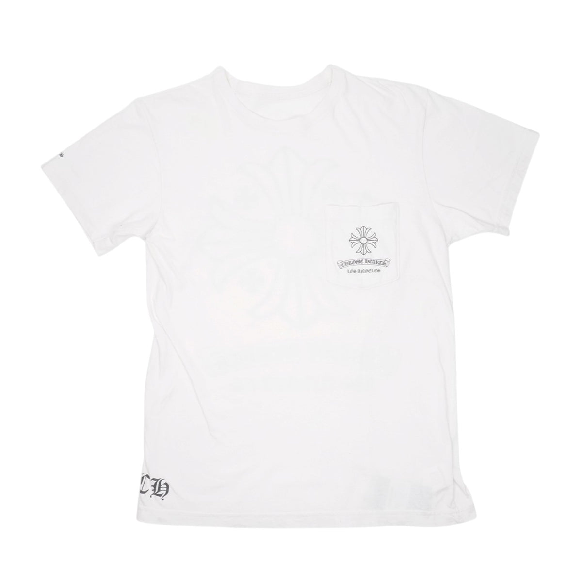 ロサンゼルス限定CHプラスプリント 【Tシャツ】【ホワイト】 SIZE:M ※使用感あり
