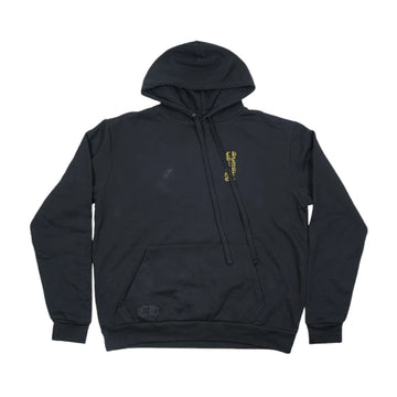 香港20周年 HONG KONG 20thバックプリント 【パーカー】【ブラック×ゴールド】 SIZE:M ※色褪せ/内側使用感あり