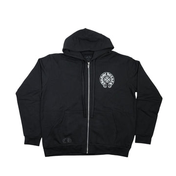 北京限定バックホースシュープリント【ジップパーカー】【ブラック】 SIZE:L