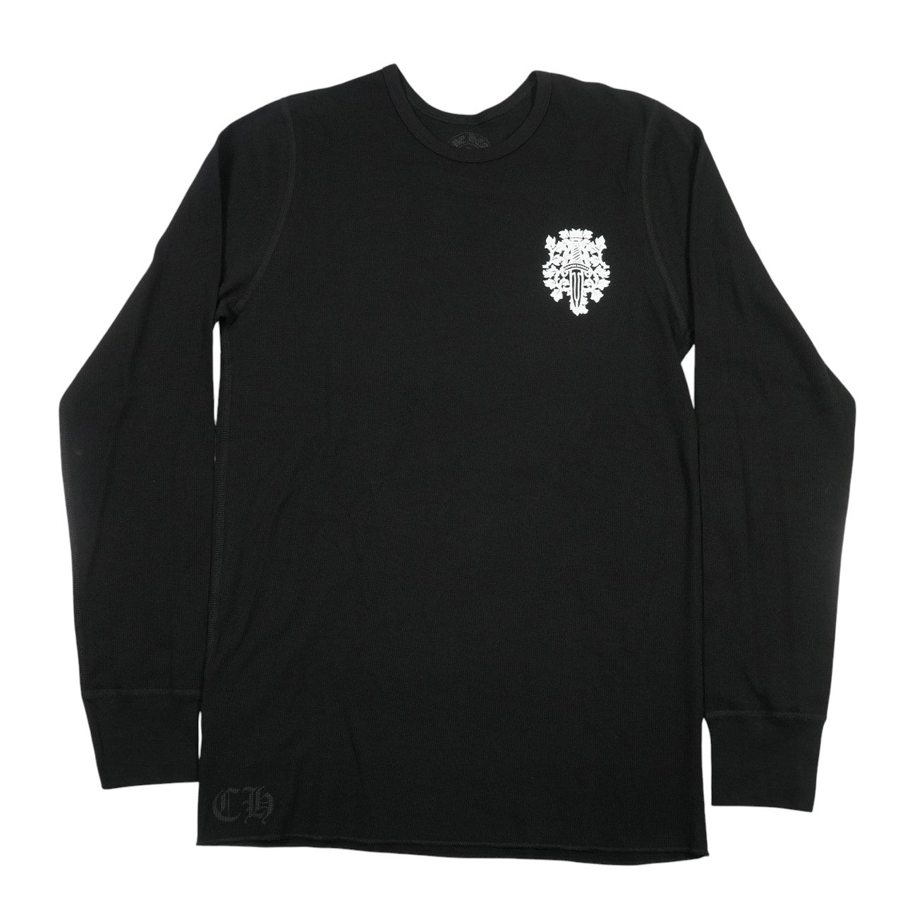 ヴァインダガープリント 【サーマルカットソー】【ブラック】【新品】 SIZE:XL