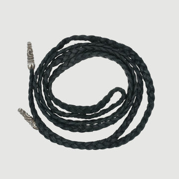 レザーブレイド スクロールチップ SC LEATHER BRAID  【レザーネックレス】