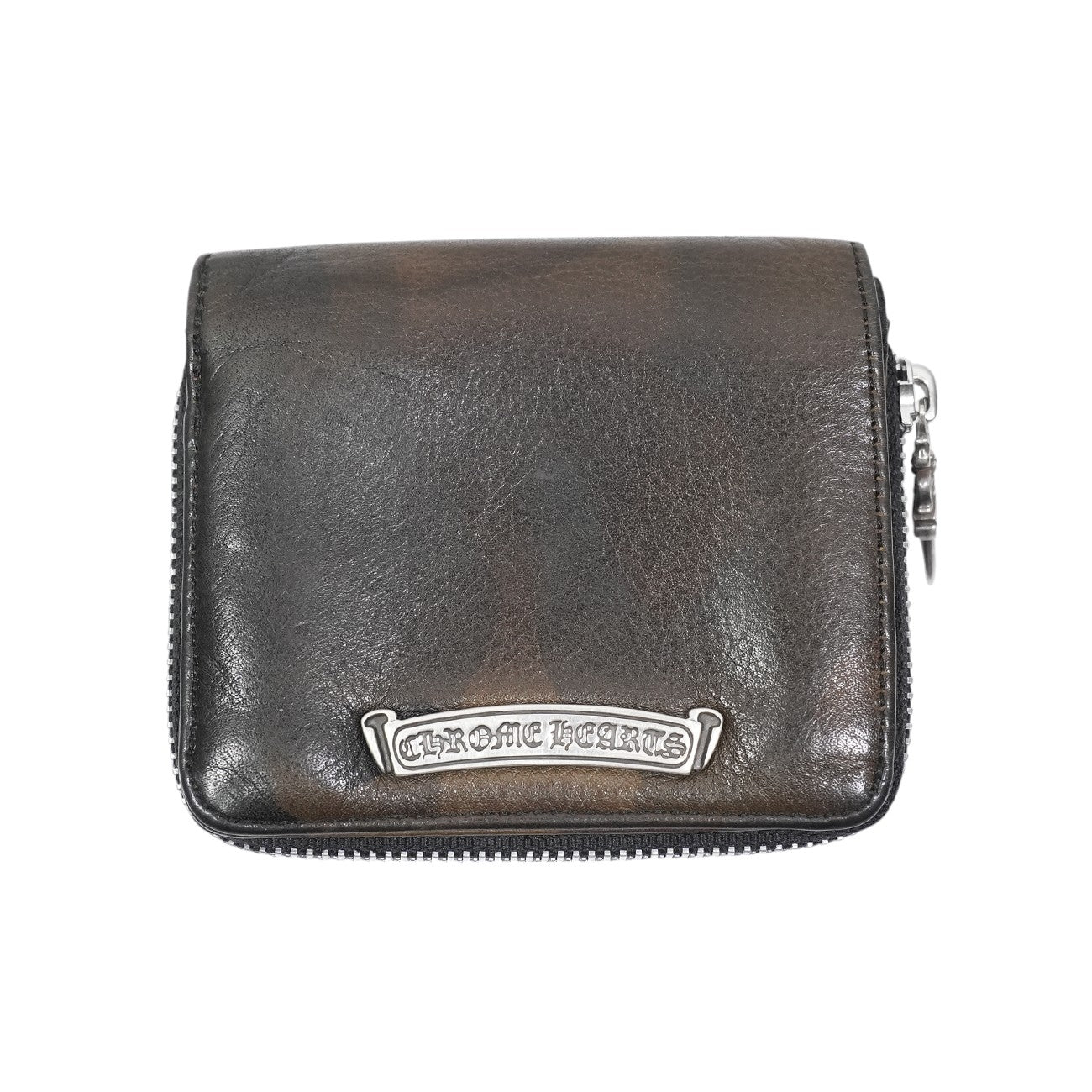 スクエアジップビル SQUARE ZIP BILL 【シルバー折財布】