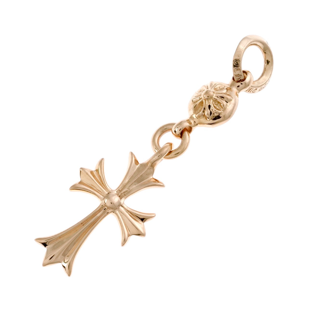 22K 1ボール タイニーCHクロス 1B TINY CH CROSS 【ゴールドネックレストップ チャーム】