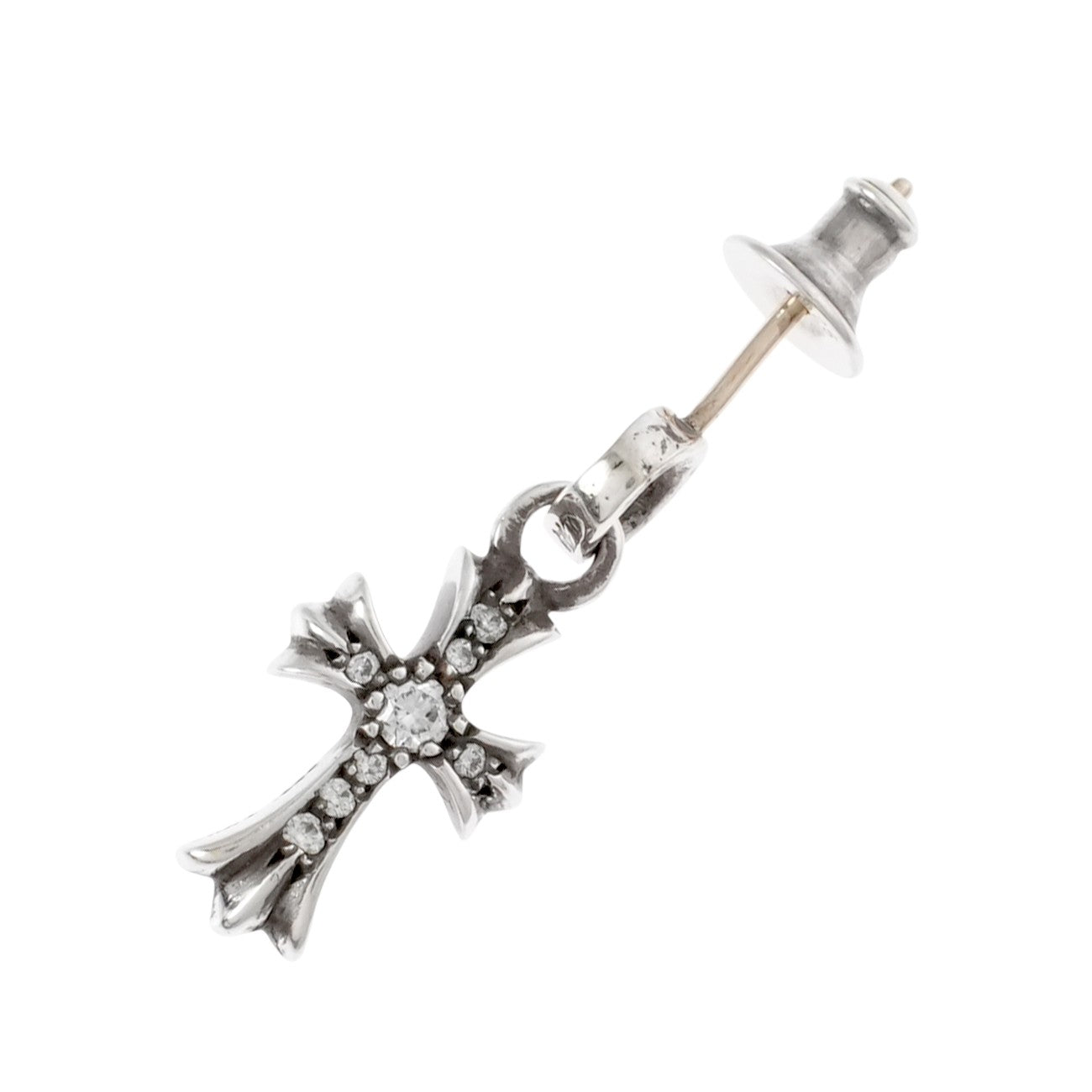 ベイビーファットドロップ PAVE DIA CRS BBYFAT DROP 【シルバーピアス パヴェダイヤモンド】