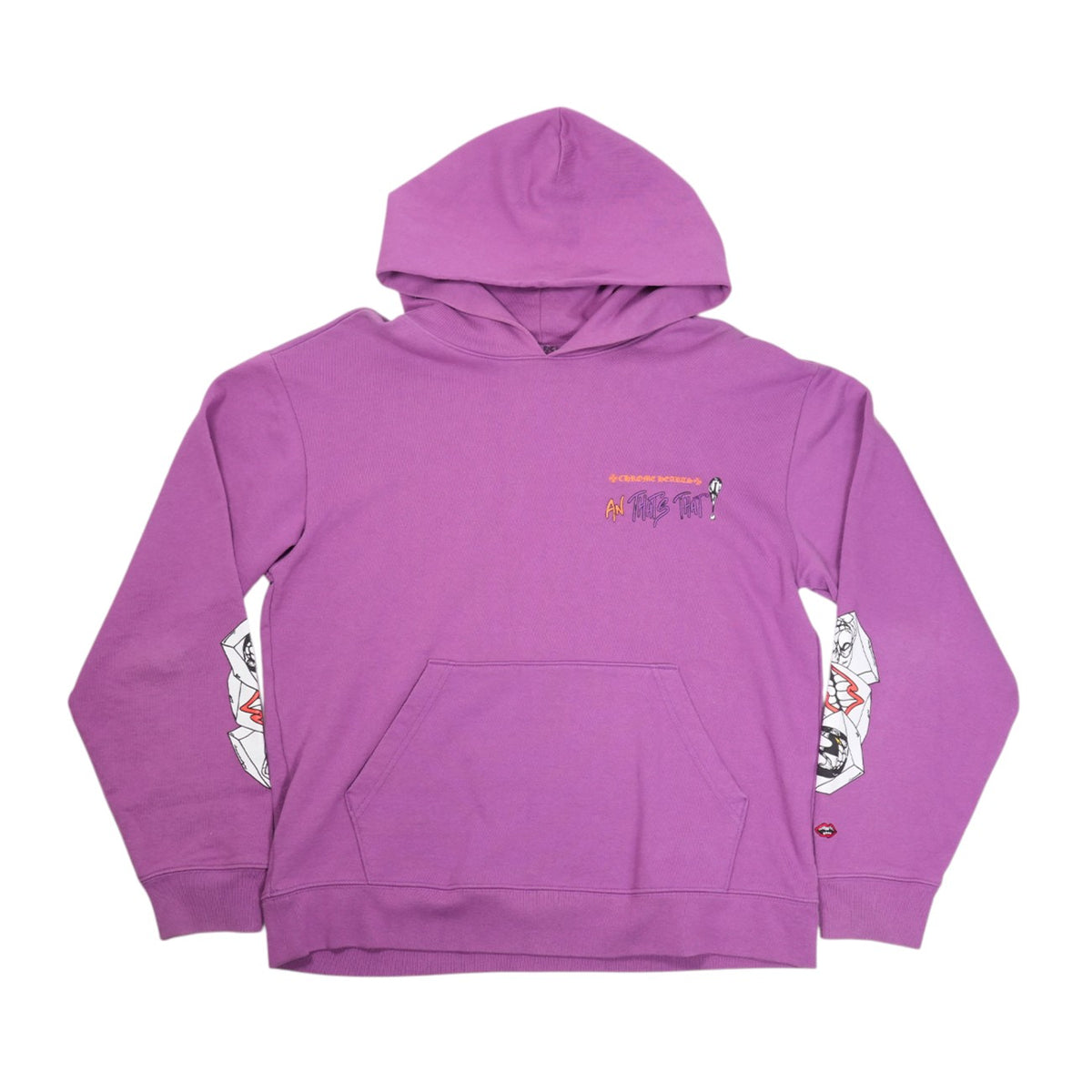 PPO I WANT MORE NOT LESSプリント 【パーカー】【パープル】【新品】 SIZE:L