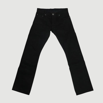 DNM PANTS CRS BTN INDIGO クロスボタンフライウォッシュド【デニムパンツ】【ブラック】SIZE:30