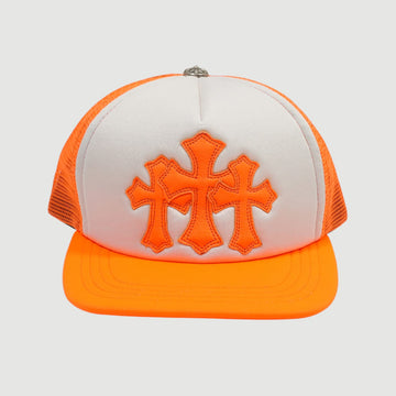 TRUCKER CAP トラッカーキャップ セメタリーレザーパッチメッシュキャップ帽子