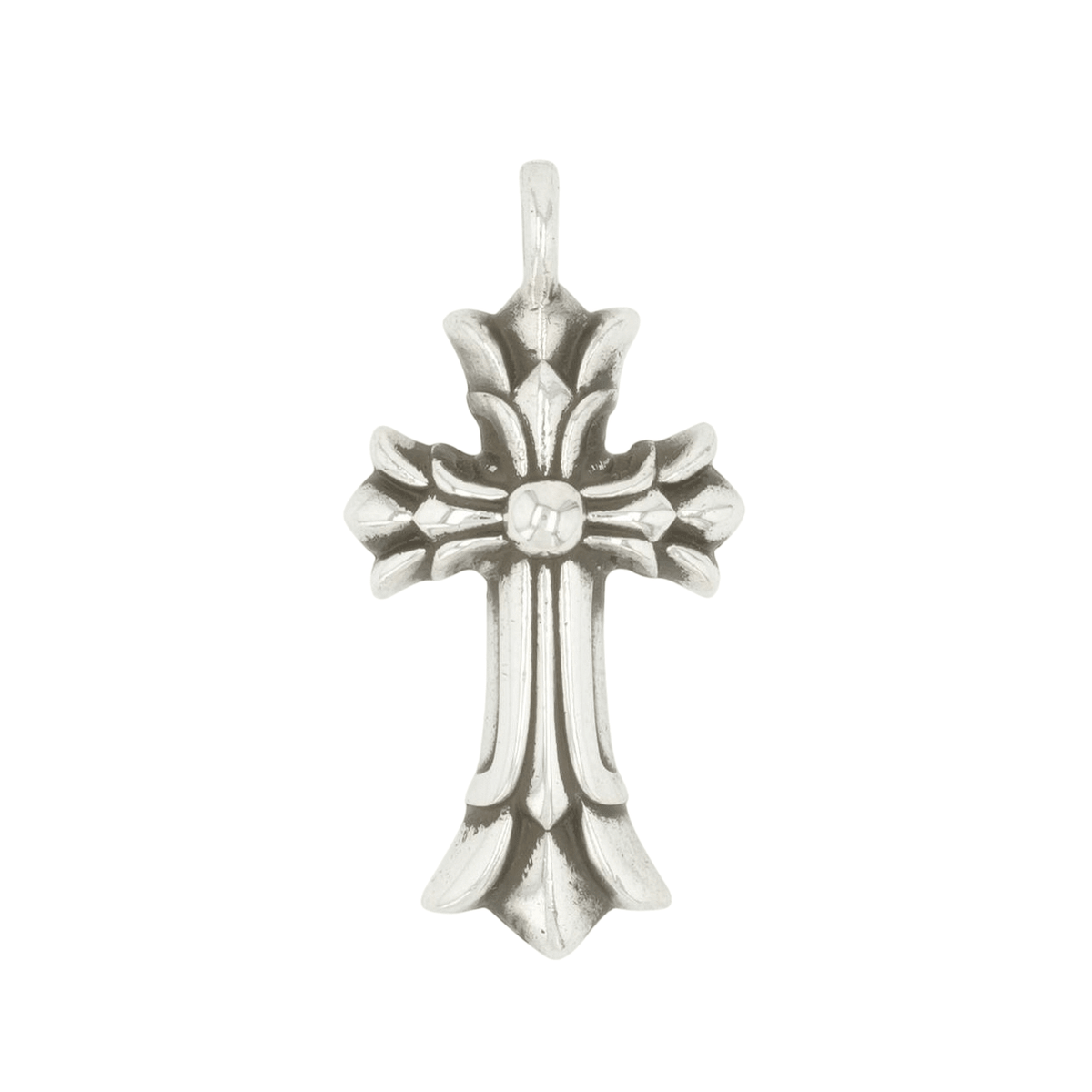 ダブルCHクロス DOUBLE CH CROSS 【シルバーネックレストップ チャーム】