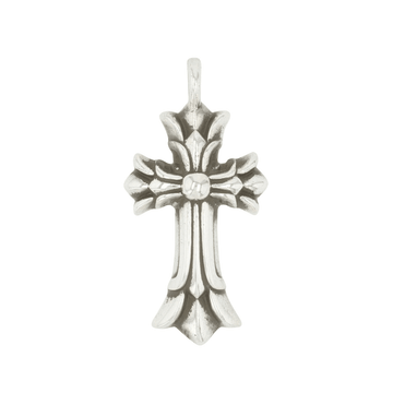 ダブルCHクロス DOUBLE CH CROSS 【シルバーネックレストップ チャーム】