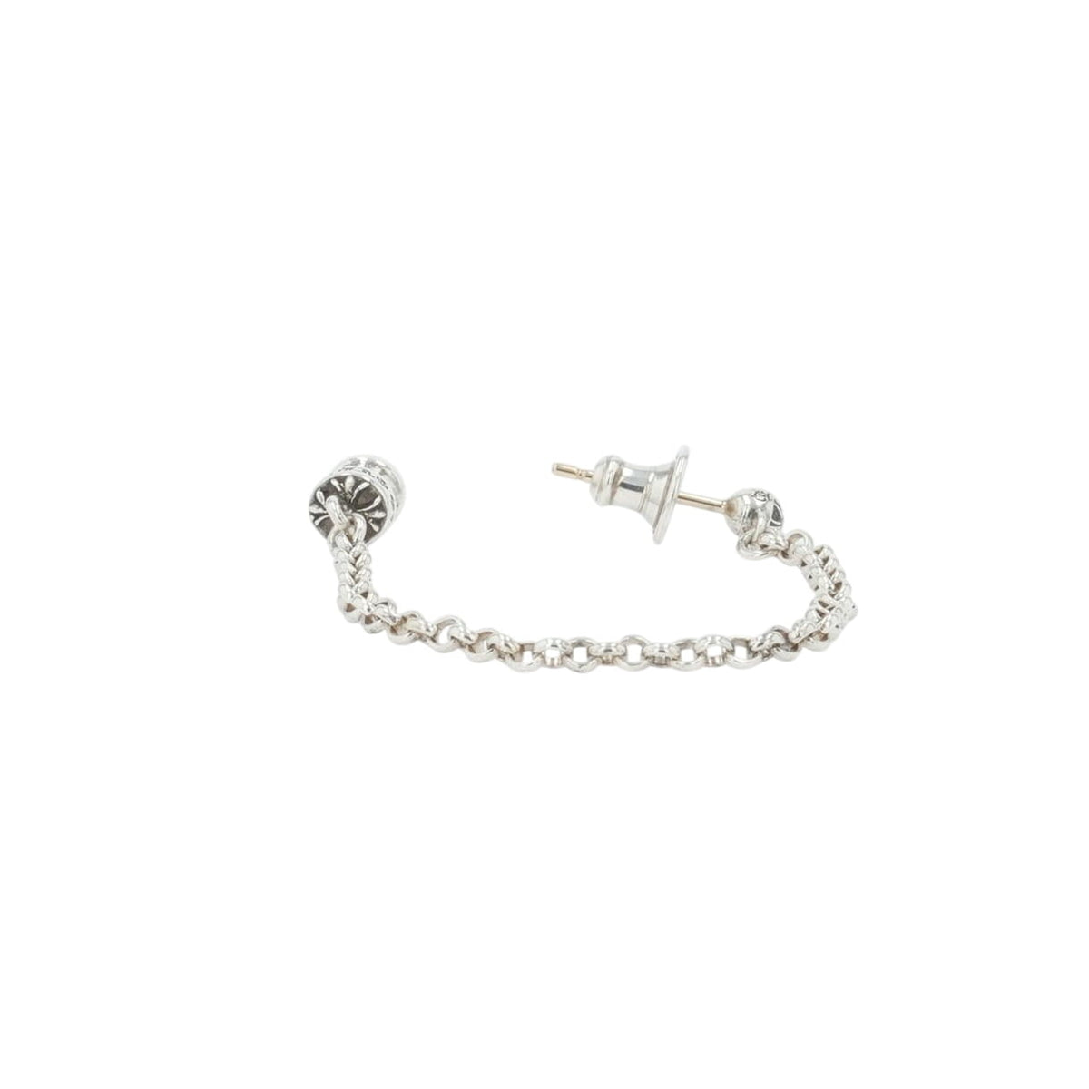 チェーンスパイクドロップ CHAIN SPIKE DROP【シルバーピアス】