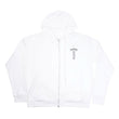 Tバー/アーチロゴバックプリント 【ジップパーカー】【ホワイト】【新品】SIZE: M