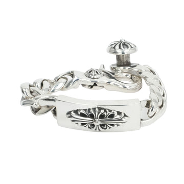 フローラルクロス クリップIDクラシック FLORAL CLIP ID CLASSIC CHAIN 【シルバーブレスレット】