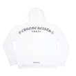 Tバー/アーチロゴバックプリント 【ジップパーカー】【ホワイト】【新品】SIZE: M