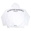 Tバー/アーチロゴバックプリント 【ジップパーカー】【ホワイト】【新品】SIZE:XL