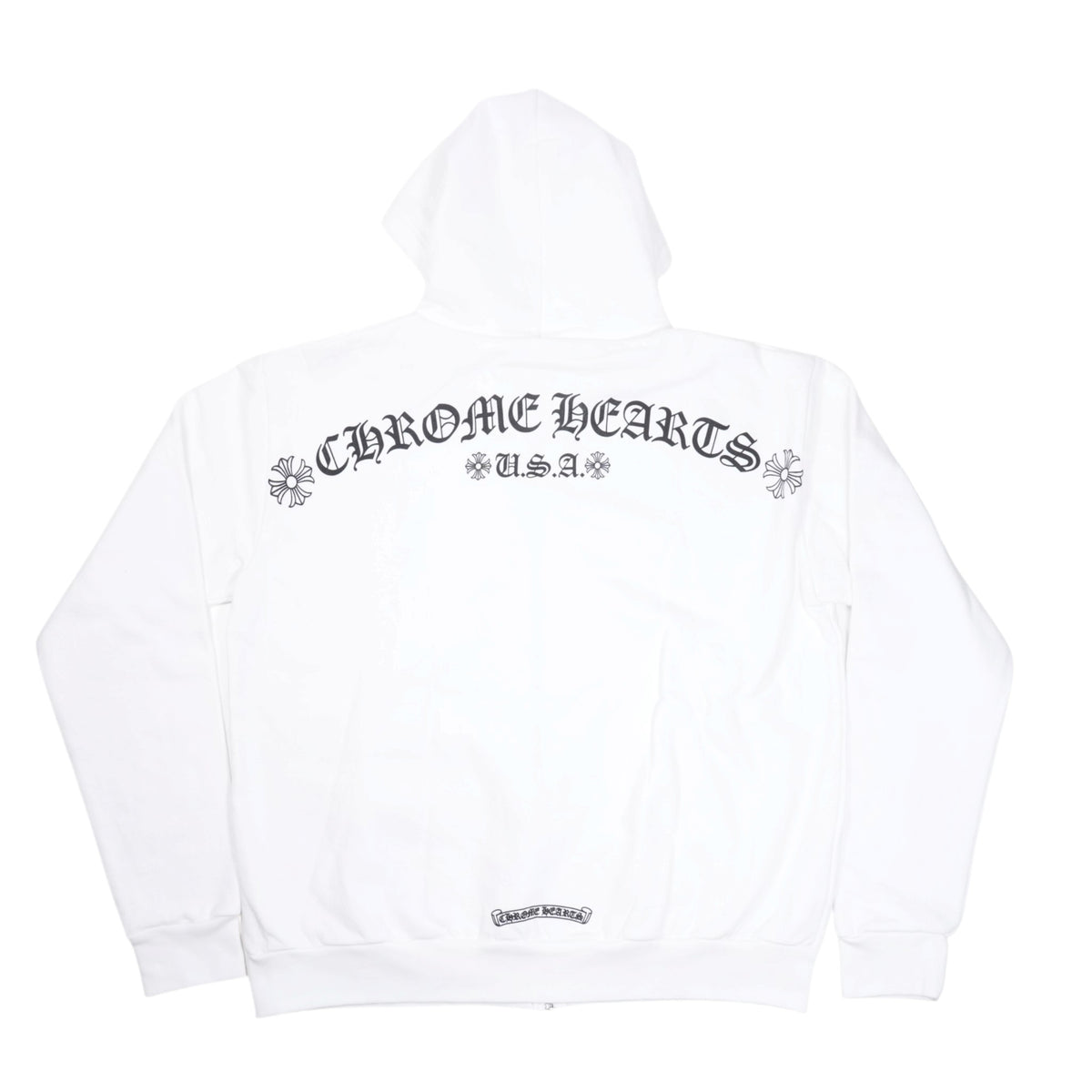 Tバー/アーチロゴバックプリント 【ジップパーカー】【ホワイト】【新品】 SIZE:S