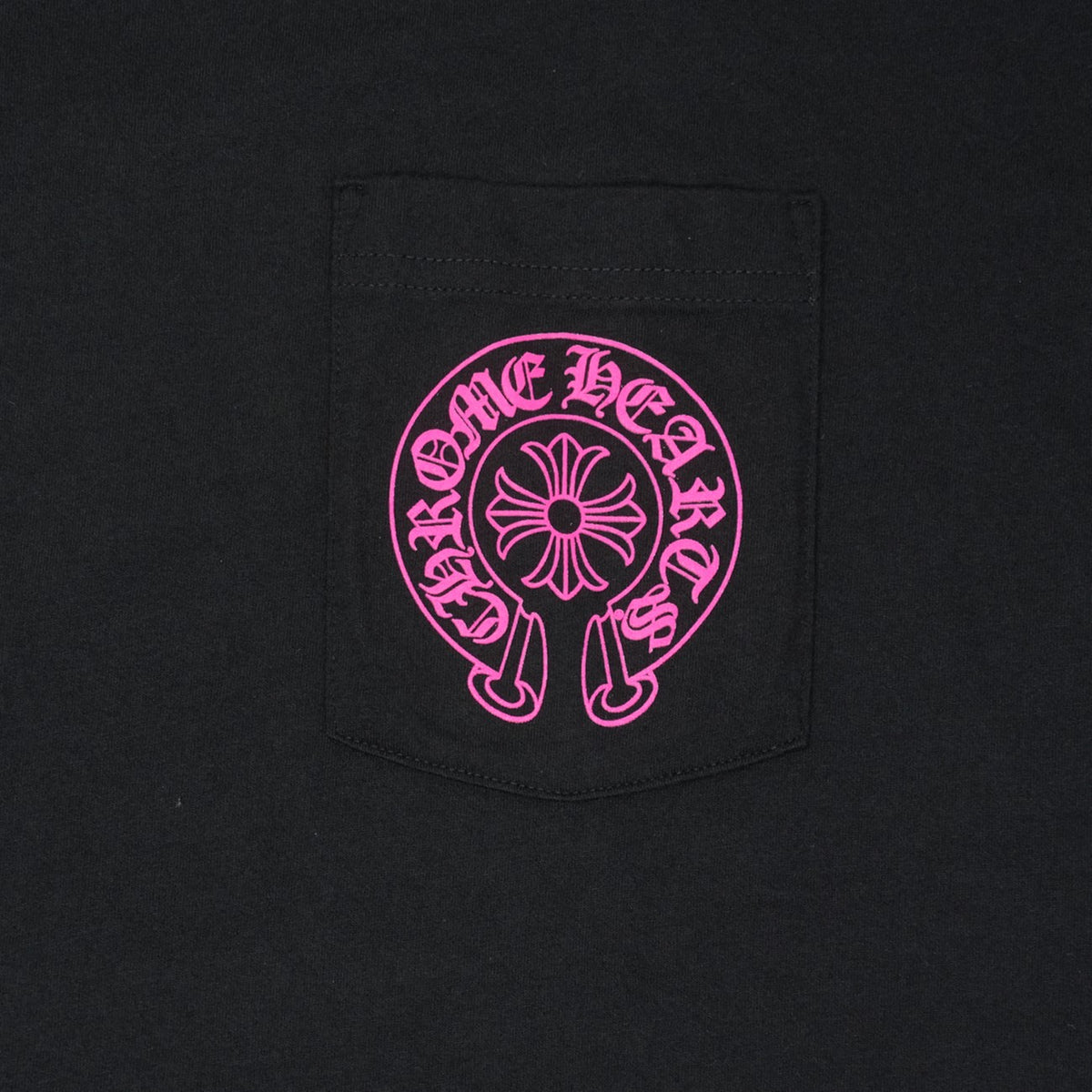 ホースシューバックプリント 【Tシャツ】【ブラック】 SIZE:L