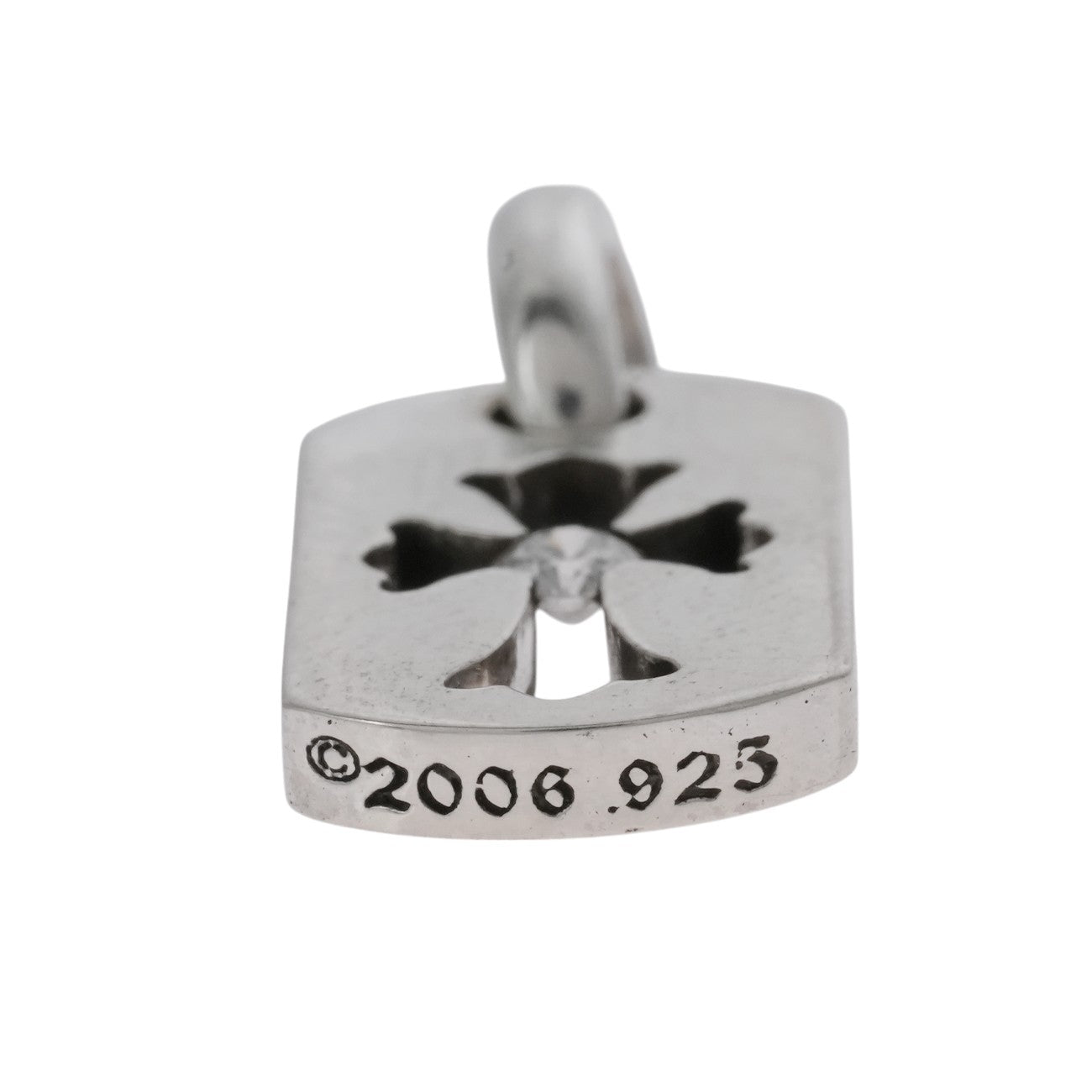 タイニーカットアウトクロス ドッグタグ 1P DIA TINY CO CROSS DOG TAG