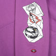 PPO I WANT MORE NOT LESSプリント 【パーカー】【パープル】【新品】 SIZE:L