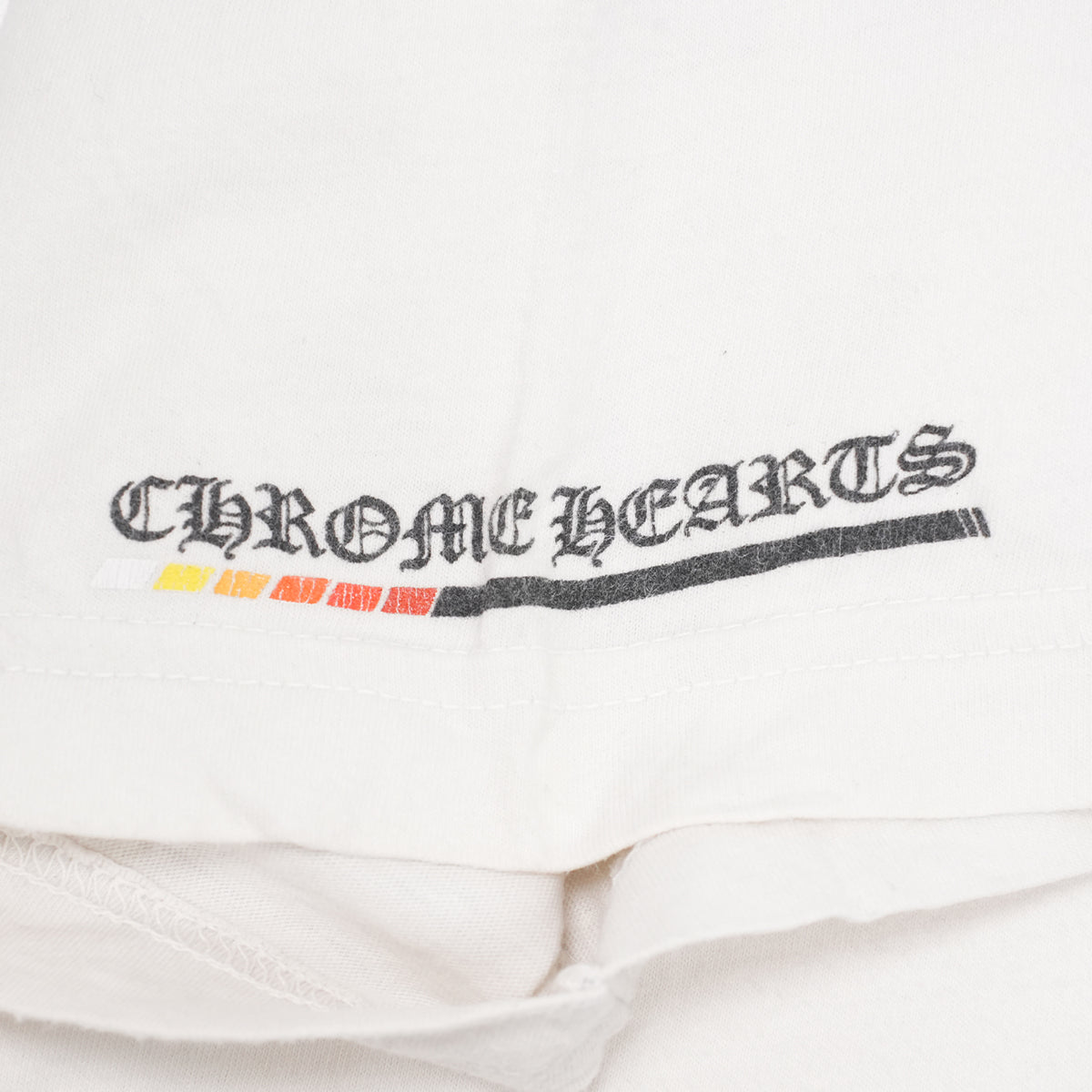 ロゴバックプリント 【Tシャツ】【ホワイト】 SIZE:L ※使用感あり