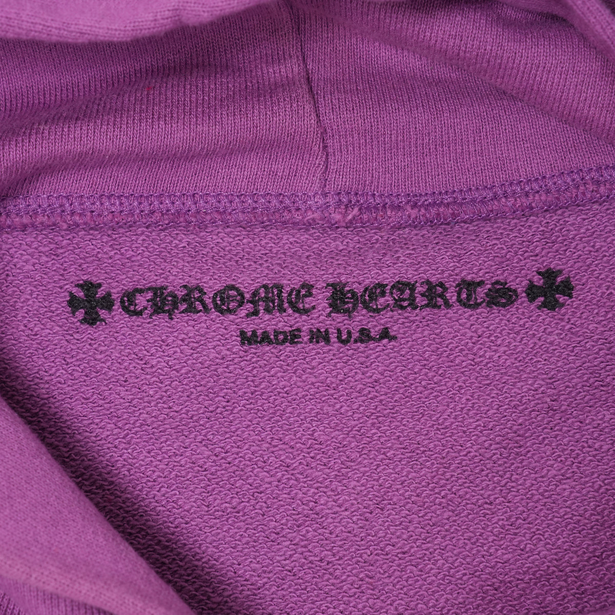 PPO I WANT MORE NOT LESSプリント 【パーカー】【パープル】【新品】 SIZE:L