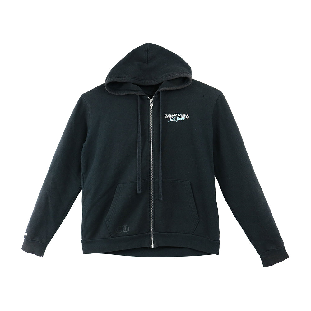 SWTSHRT HD ZIP LTD セントバース限定バックホースシュージップアップパーカー M