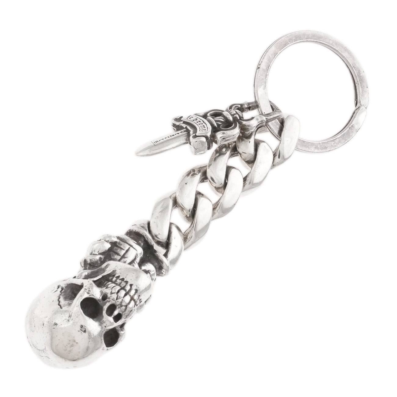 クロムハーツ　CLIP NO2 BALL 3D キーリング CHROME HEARTS クロムハーツ CLIP No2 BALL 3D #2 クロス ボール キー