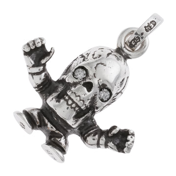 フォティ ハリスティーター 2P DIA FOTI HARIS TEETER 【シルバーネックレストップ チャーム ダイヤモンド】