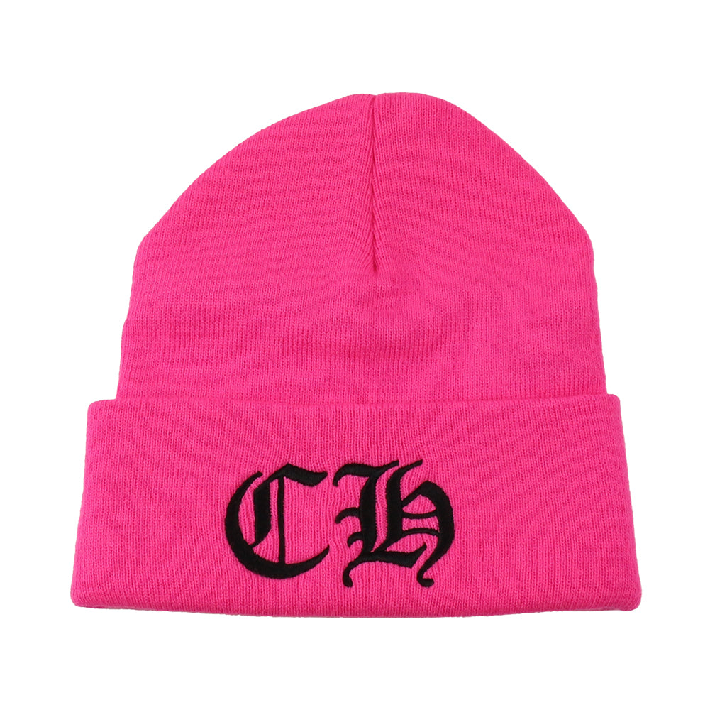 WOOL WATCH CAP CHロゴステッチビーニーニットキャップ帽子