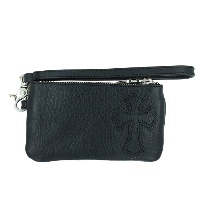 ストラップ付 ジップチェンジパース ZIP CHANGE WRISTLET 【レザーコインケース】