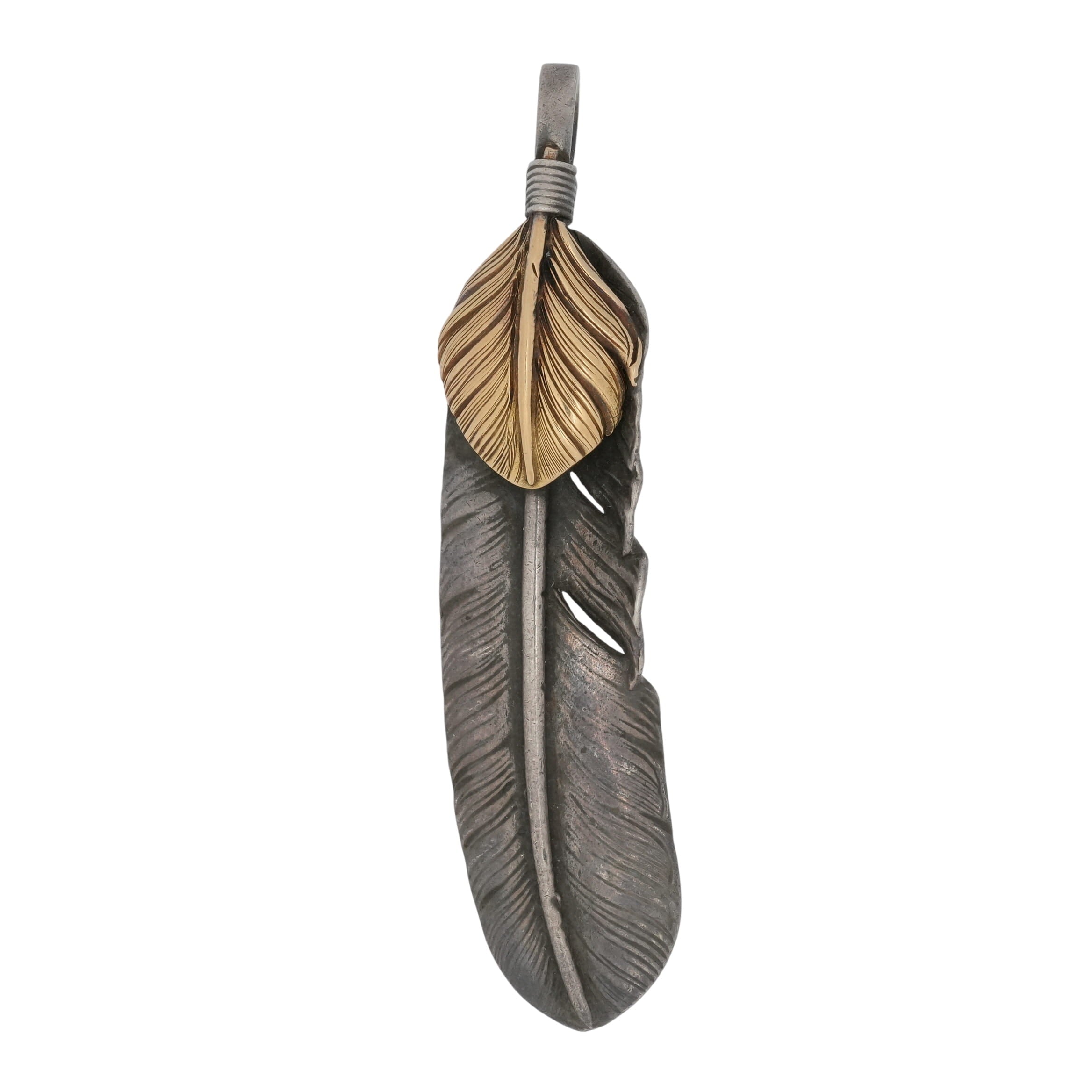 幸*神様 ゴローズ上金フェザー現行 ゴローズ 上金特大フェザー 左 現行 13.45g 新品｜goro's Gold Top Feather