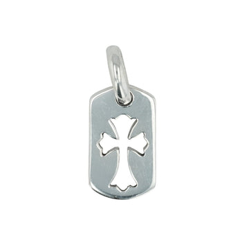タイニーカットアウトクロス ドッグタグ TINY CO CROSS DOG TAG 【シルバーネックレストップ チャーム】