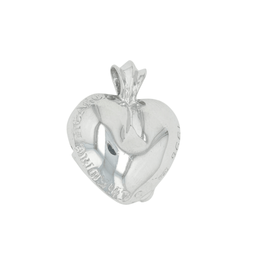 18K ハート PAVE DIA HEART 【ホワイトゴールドネックレストップ ペンダント パヴェ ダイヤモンド】