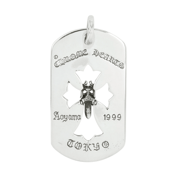 ラージカットアウトクロスダガー ドッグタグ 青山オープン記念限定 CO CROSS DAGGER DOG TAG【シルバーネックレストップ ペンダント】