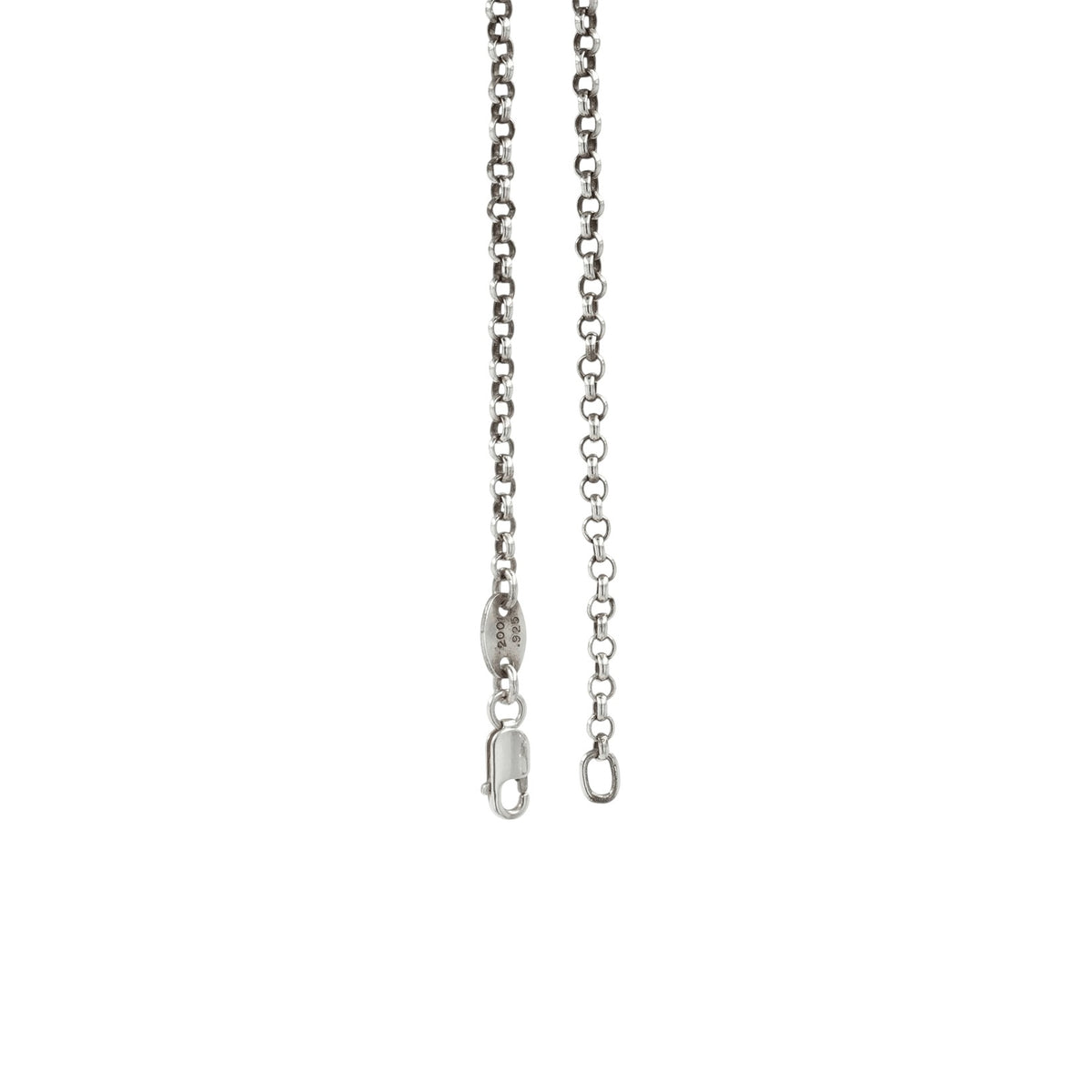 ロールチェーン 20インチ R20 NECK CHAIN 【シルバーネックレス チェーン】