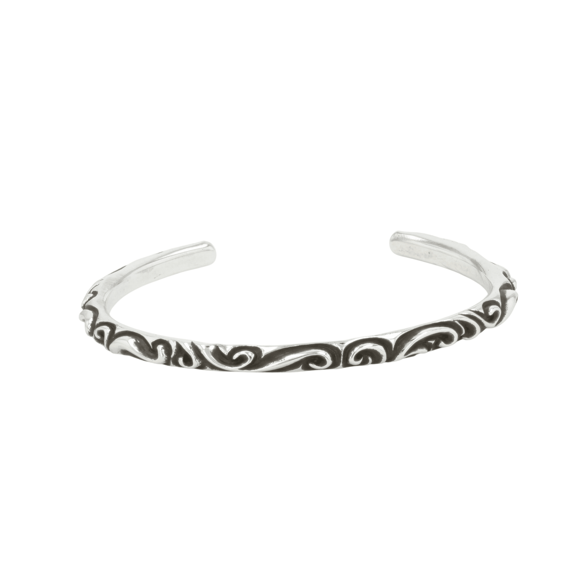 スクロールバンド BANGLE SCROLL BAND 【シルバーバングル ブレスレット】
