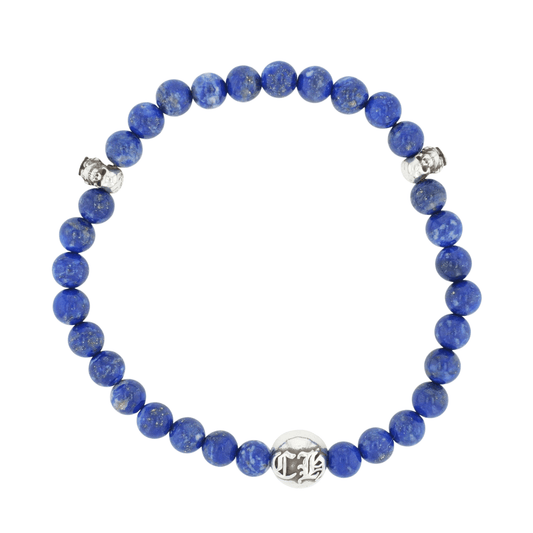 6mm ビーズブレスレット 6mm BEAD 【シルバーブレスレット】