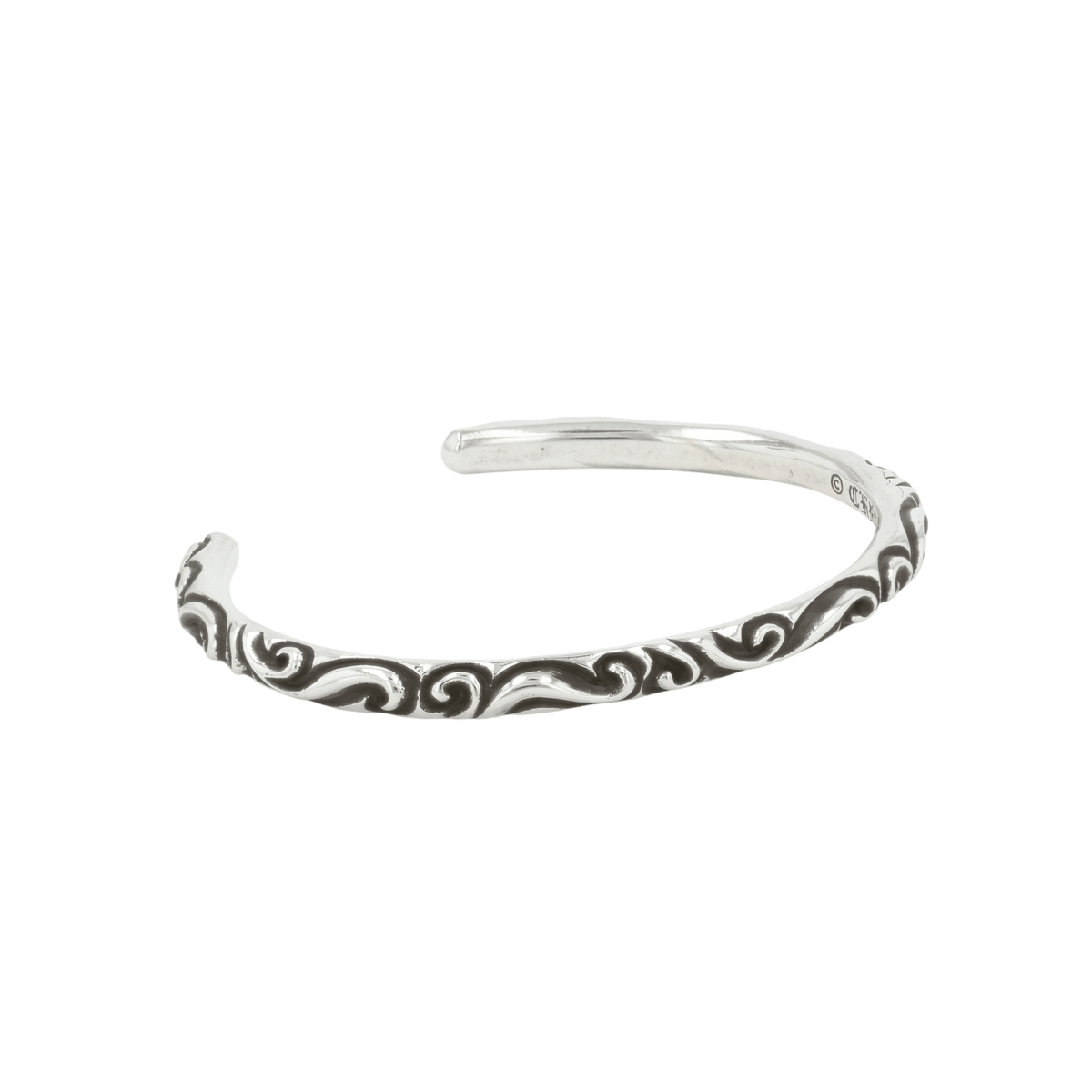 スクロールバンド BANGLE SCROLL BAND 【シルバーバングル ブレスレット】