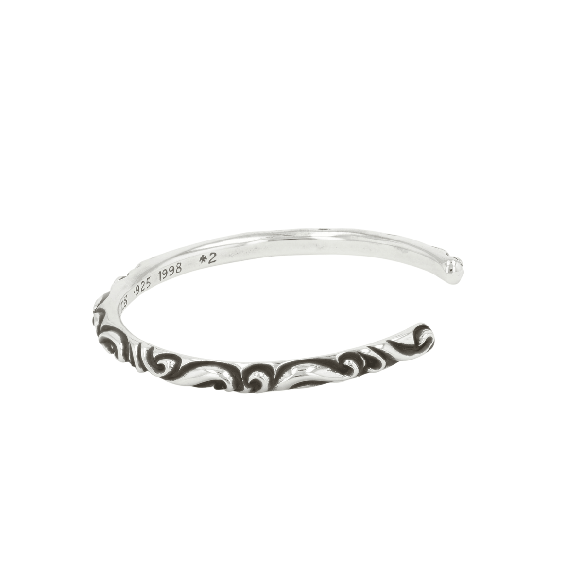 スクロールバンド BANGLE SCROLL BAND 【シルバーバングル ブレスレット】
