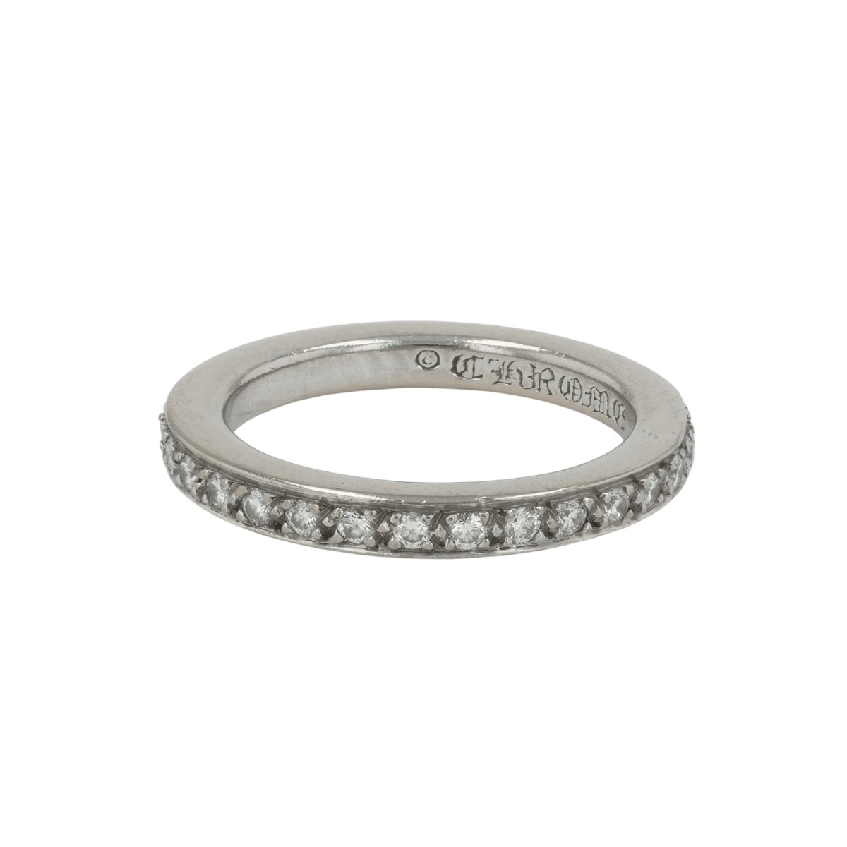 18K NTFL PAVE DIA【ホワイトゴールドリング パヴェ ダイヤモンド】17号