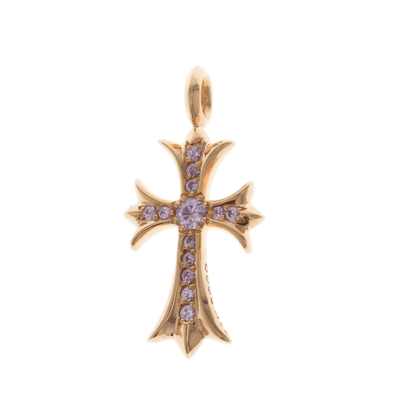 クロムハーツ CHROME HEARTS 中古 正規品 22K タイニーファットクロス