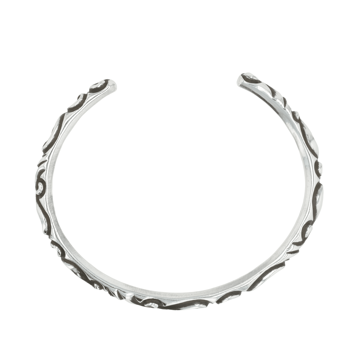 スクロールバンド BANGLE SCROLL BAND 【シルバーバングル ブレスレット】
