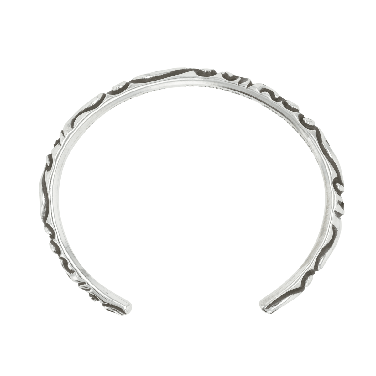 スクロールバンド BANGLE SCROLL BAND 【シルバーバングル ブレスレット】